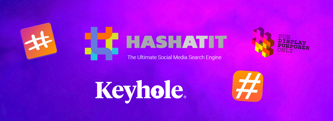Composición con las Diferentes Plataformas Para Descubrir Hashtags