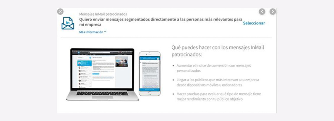 Imagen que Explica los Mensajes Patrocinados