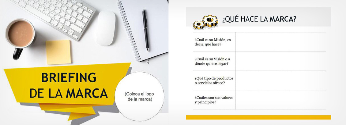 Plantilla del Briefing de la Marca