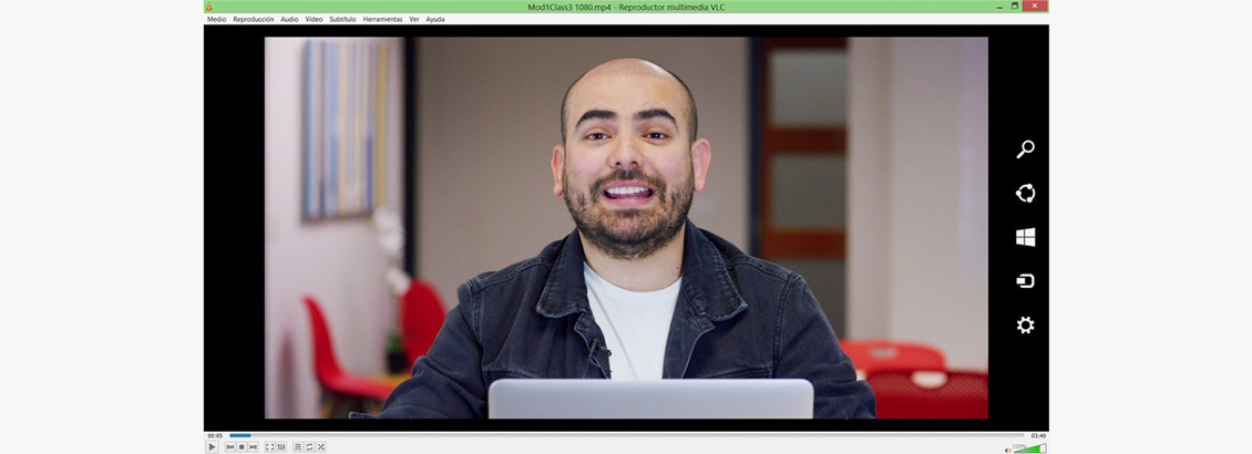 Captura de Pantalla Video de Curso Online Antonio Torrealba