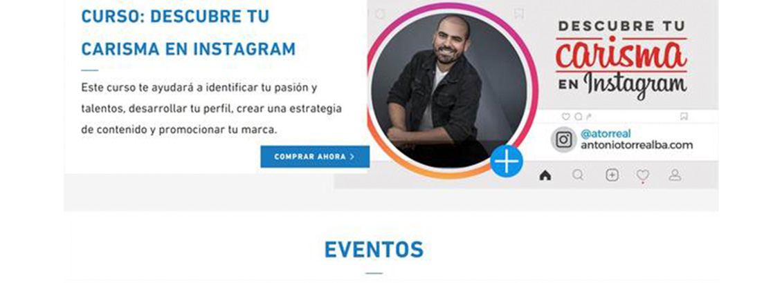 Presentación Promoción Curso Antonio Torrealba