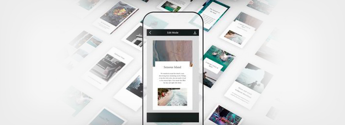 Captura de la App Unfold