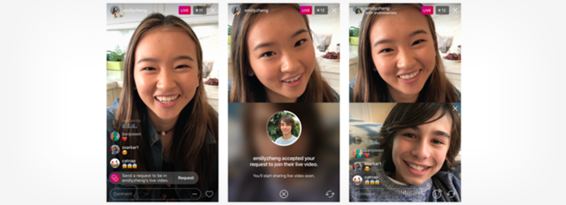 Captura de una Transmisin en Vivo de Instagram