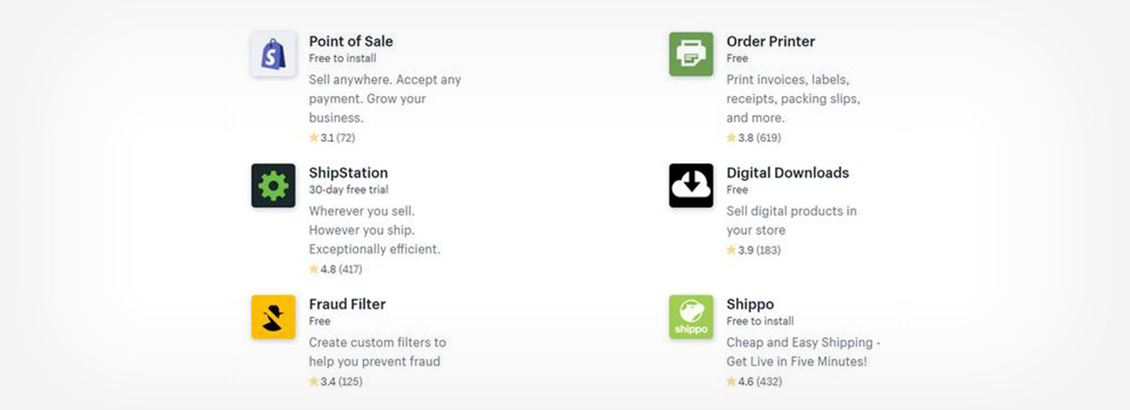 Distintas Funciones de Shopify