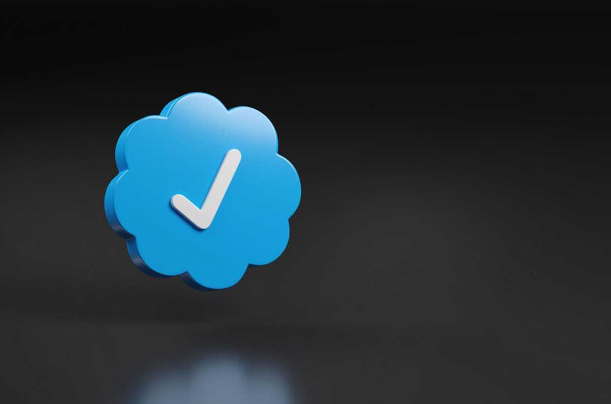 Como conseguir check Twitter