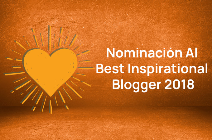 Imagen con Corazn Alusivo a la Nominacin Al Best Inspirational Blogger 2018