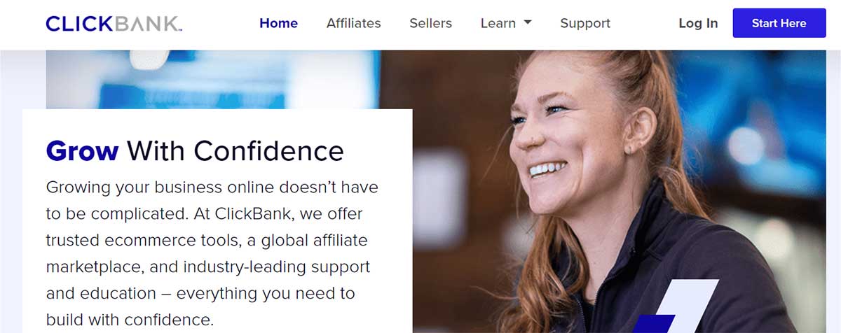 Marketing de afiliados ClickBank