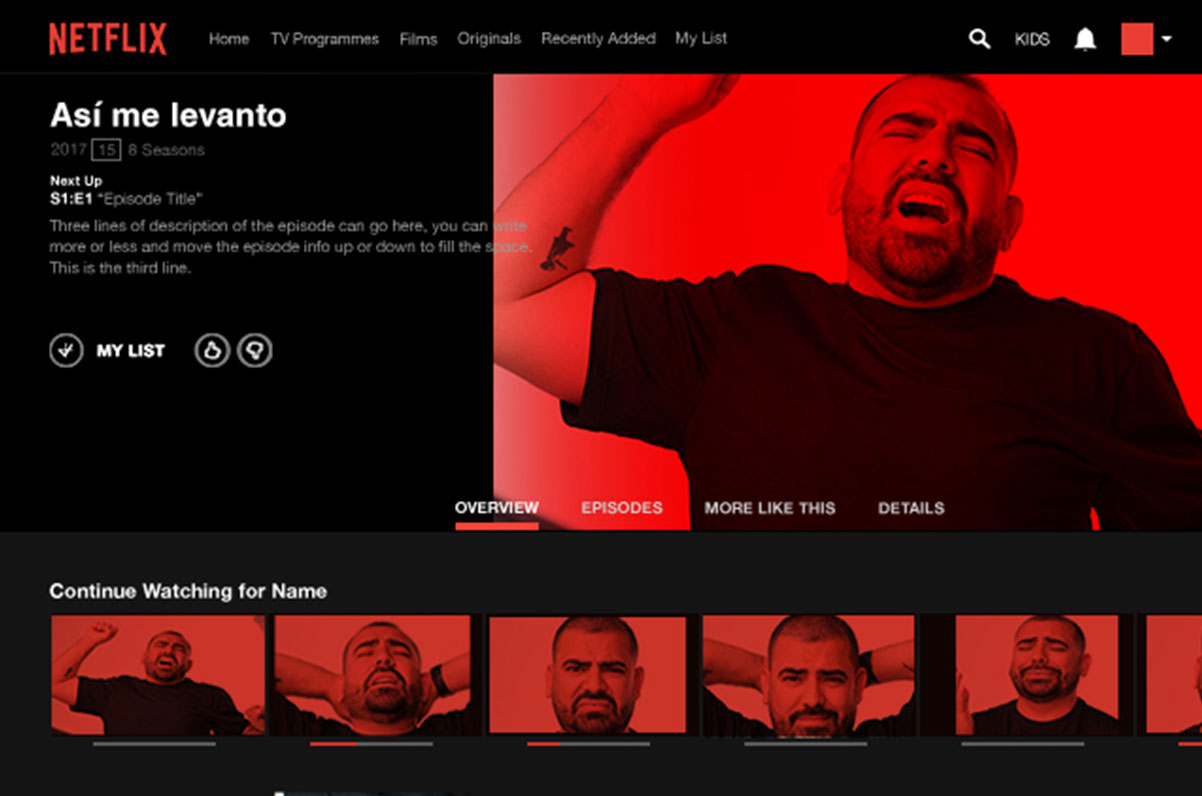 Crea tu Netflix en las redes sociales