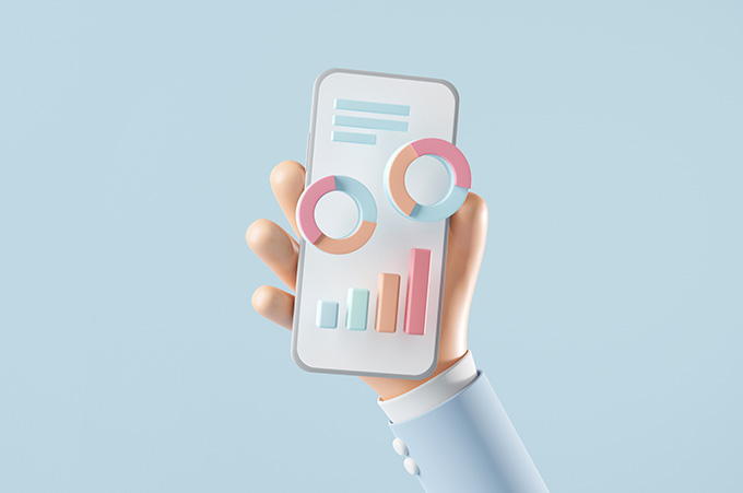 Mano Sostentiendo Smartphone que Muestra Mtricas Claves de Instagram