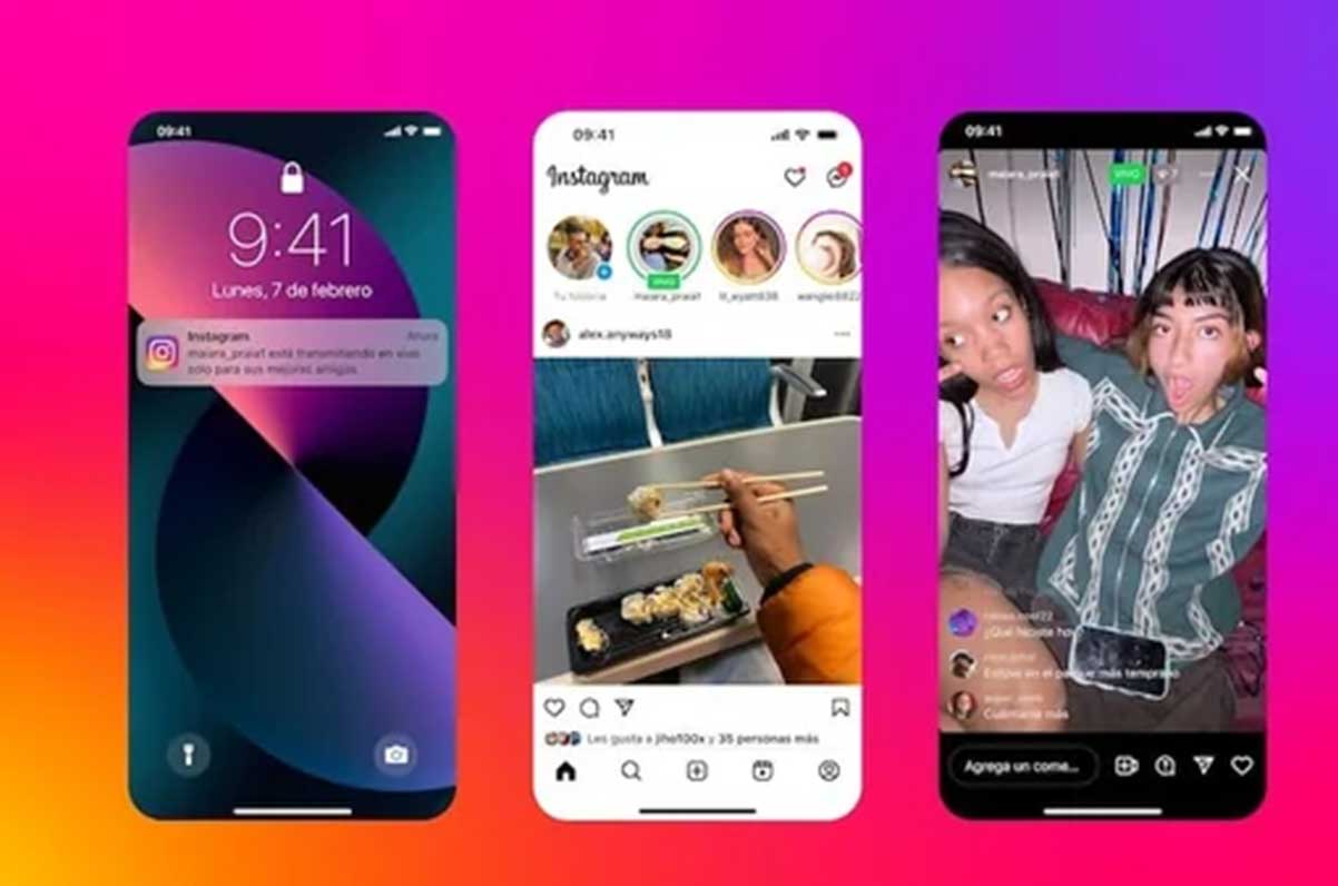 IG Close Friends en Live