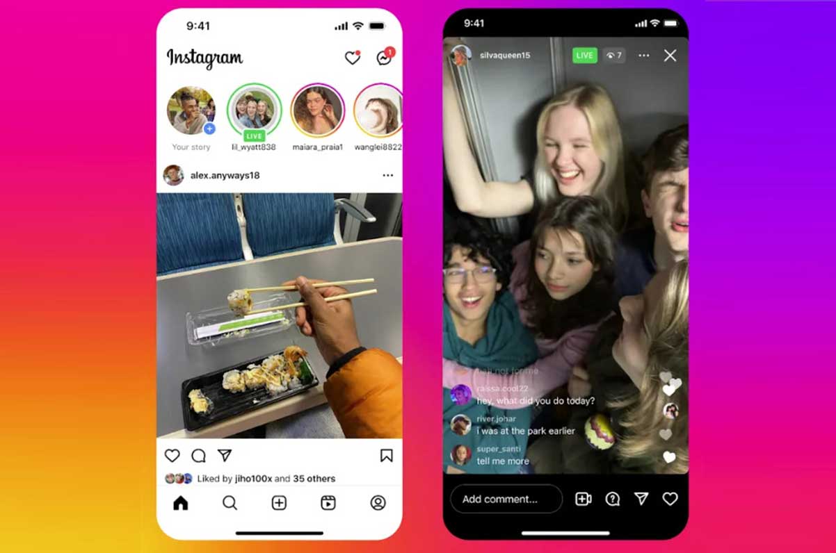 IG Close Friends en Live2