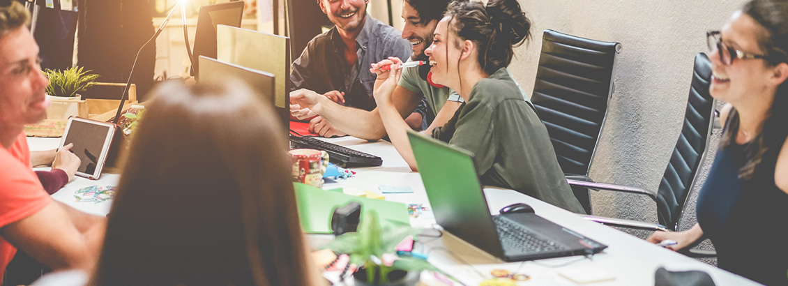 Equipo de Trabajo Sonriente